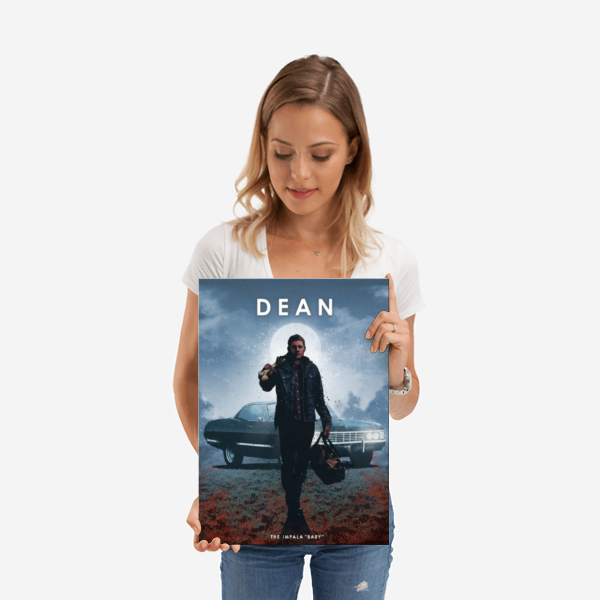 Displate Metall-Poster "Demon Hunter - Dean" *AUSVERKAUFT*